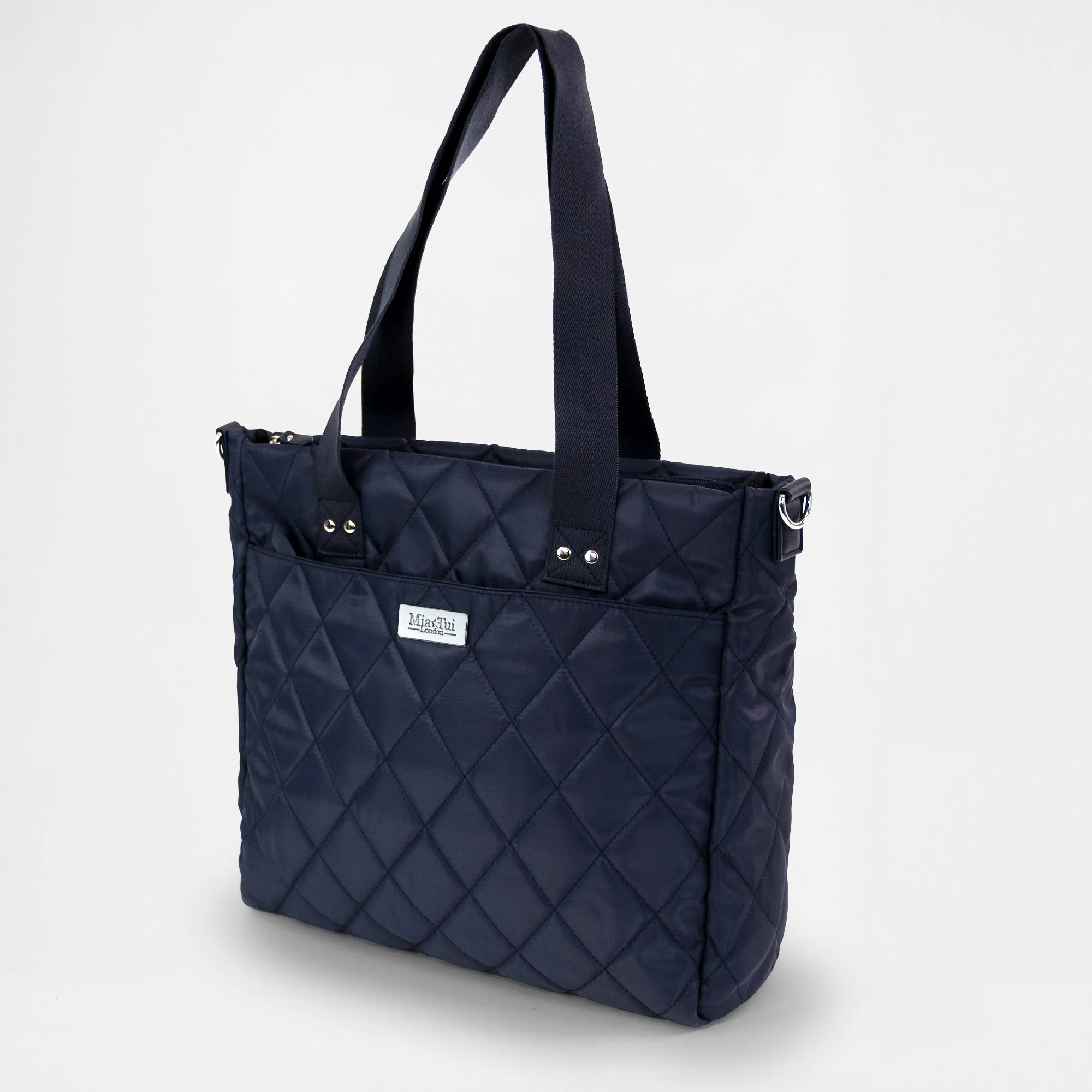Dolly Quilted Laptop Tote Bag - Image 7