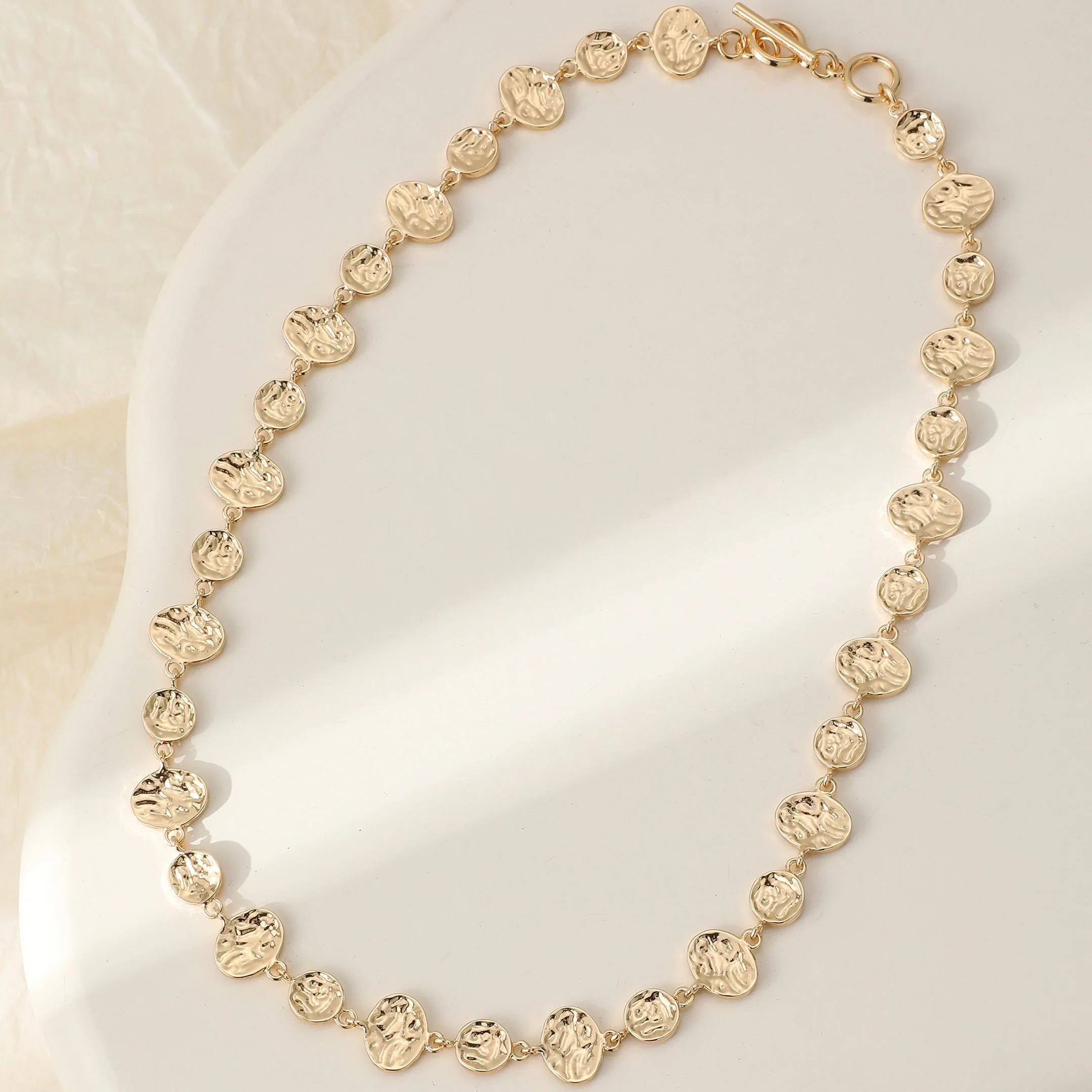 Textured Disc Bracelet - Image 6